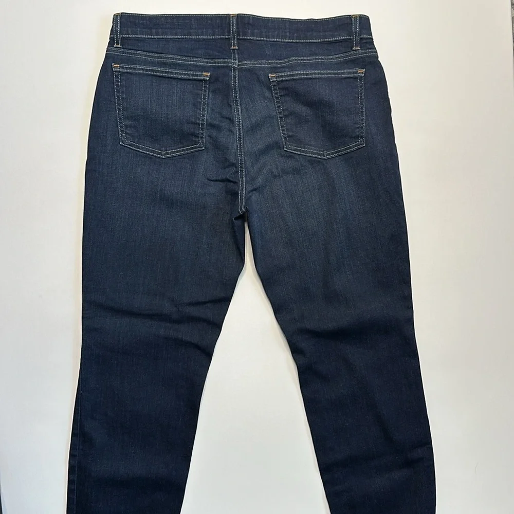 Eileen Fisher Tapered Leg Stretch Denim Jeans